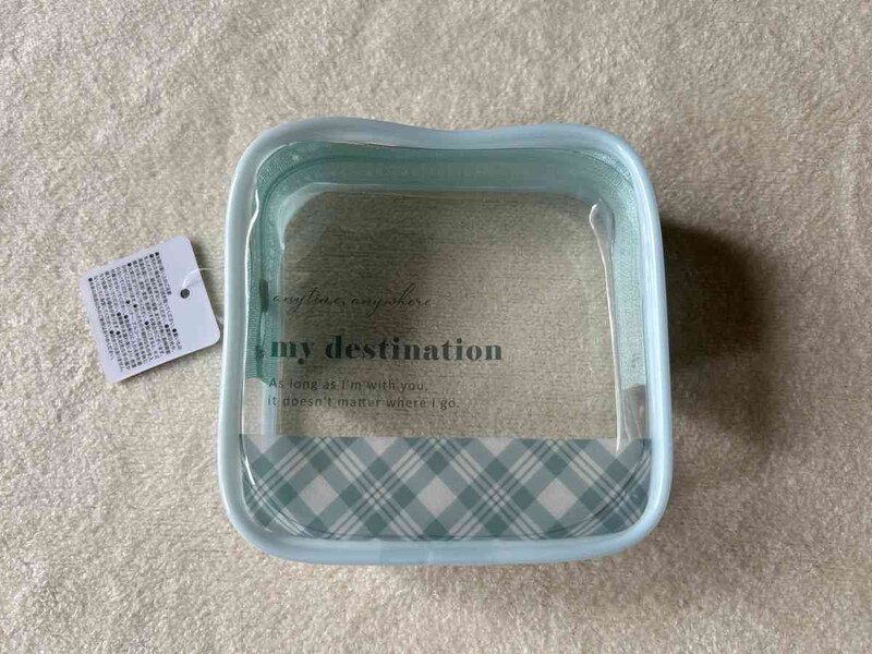 キャンドゥの「PVCポーチスクエア マイフェイバリット」