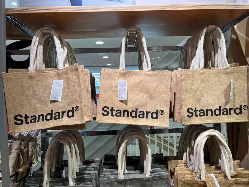 「カラージュートバッグ」のナチュラルタイプ