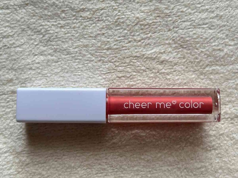 セリアの「チアミーカラー リップティント ローズピンク」