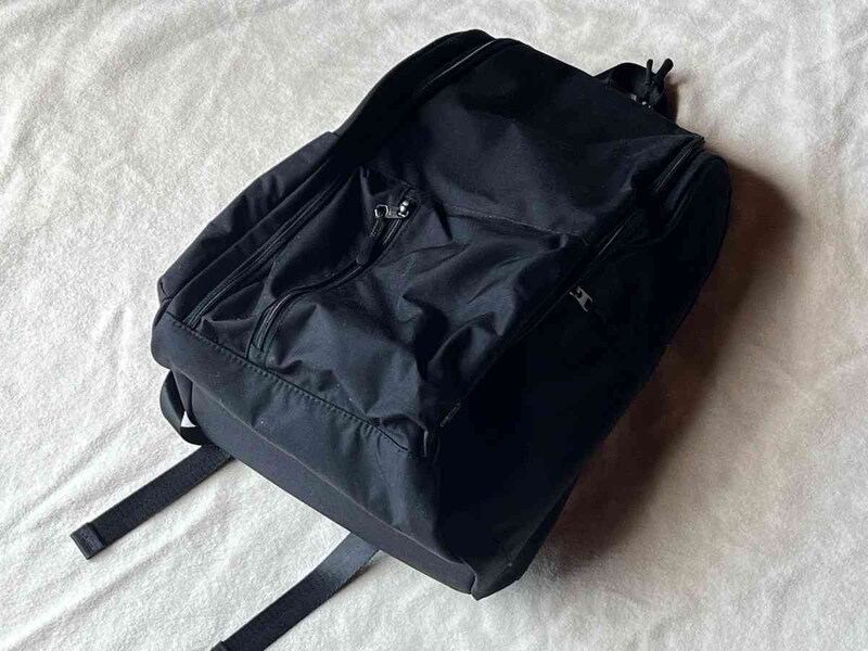 ワークマンの「コーデュラワイドオープンリュック」