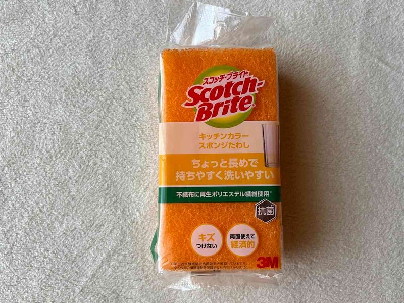 ドン・キホーテの「スコッチ・ブライト キッチンカラー スポンジたわし」