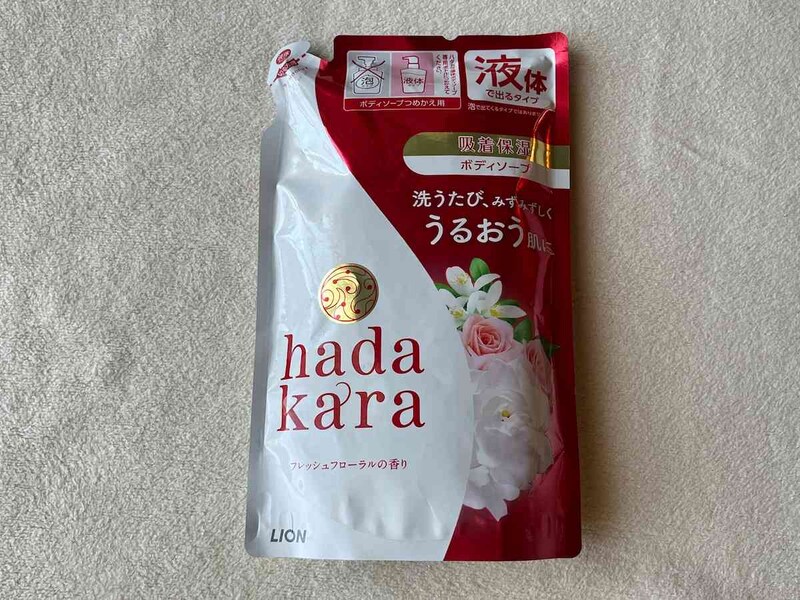 ドン・キホーテで買える「hadakara フレッシュフローラルの香り」