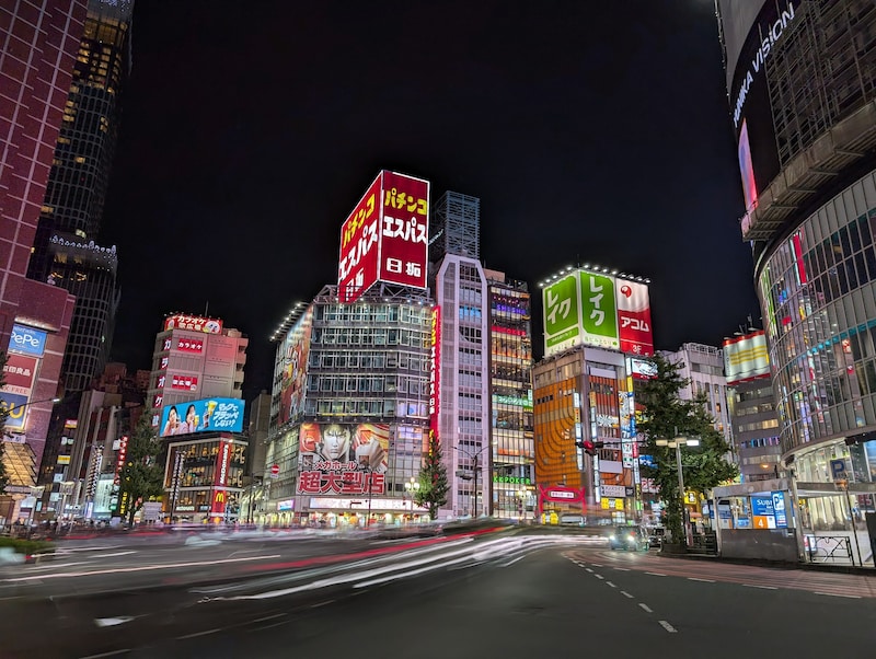 カメラ作例（長時間露光）