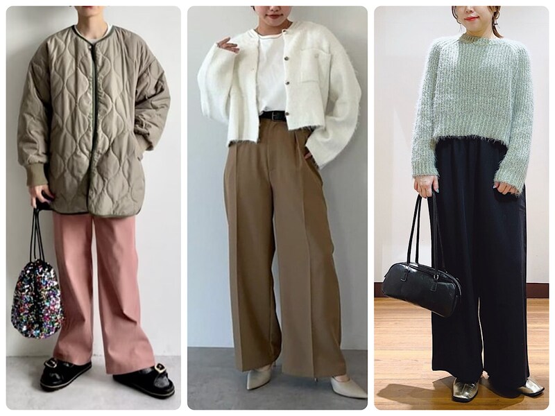 秋冬シーズンによく見かけるけれど、実は着ぶくれしやすいアイテムやコーデについてご紹介します