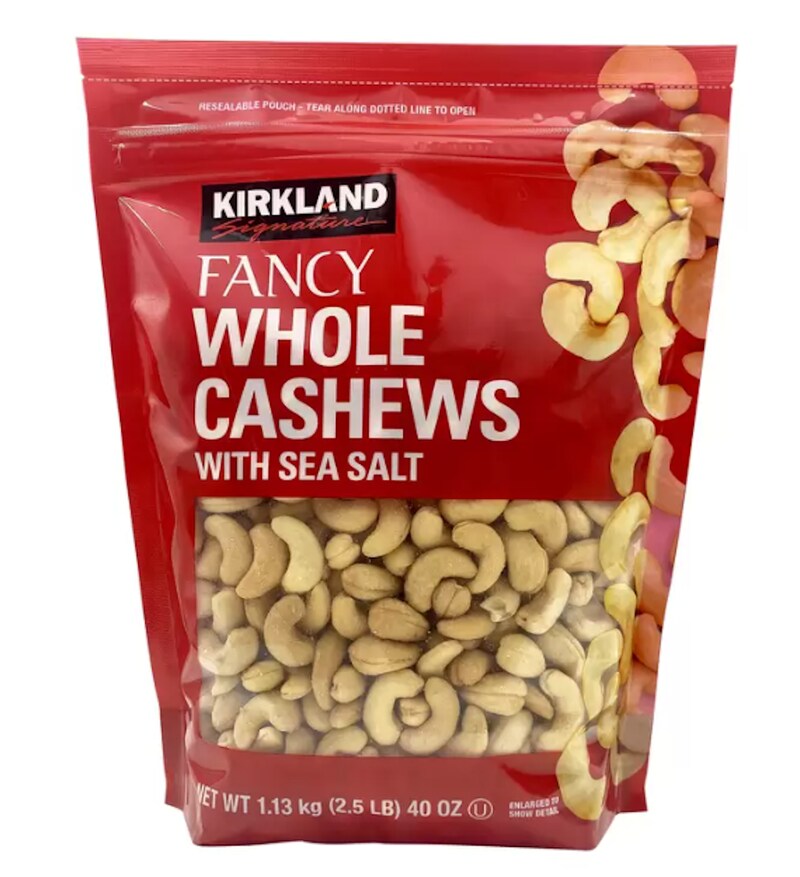 コストコの「カークランドシグネチャー カシューナッツ シーソルト 1.13kg」