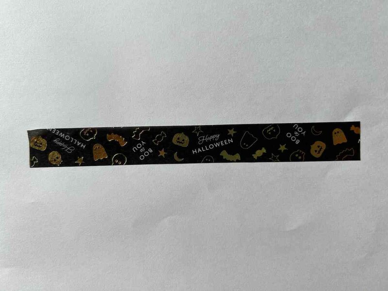 ハロウィンのラッピングにもおすすめ