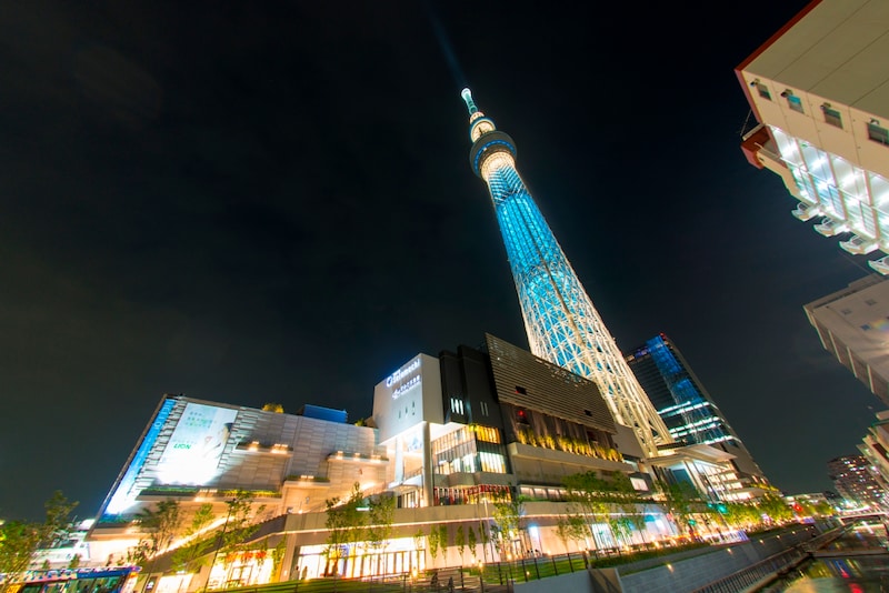 東京ソラマチの夜