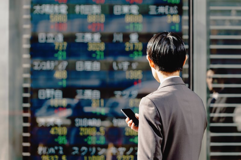 株価の変動