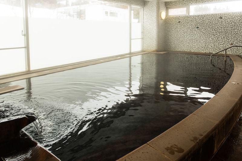 天然温泉の大浴場