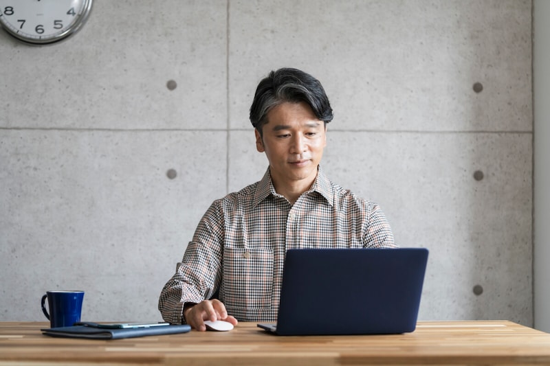 50代男性投資家