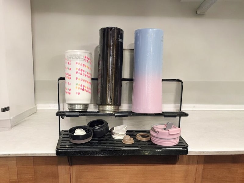 ステンレスボトルの乾燥