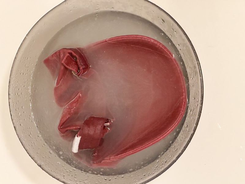 酸素系漂白剤で漬けおき