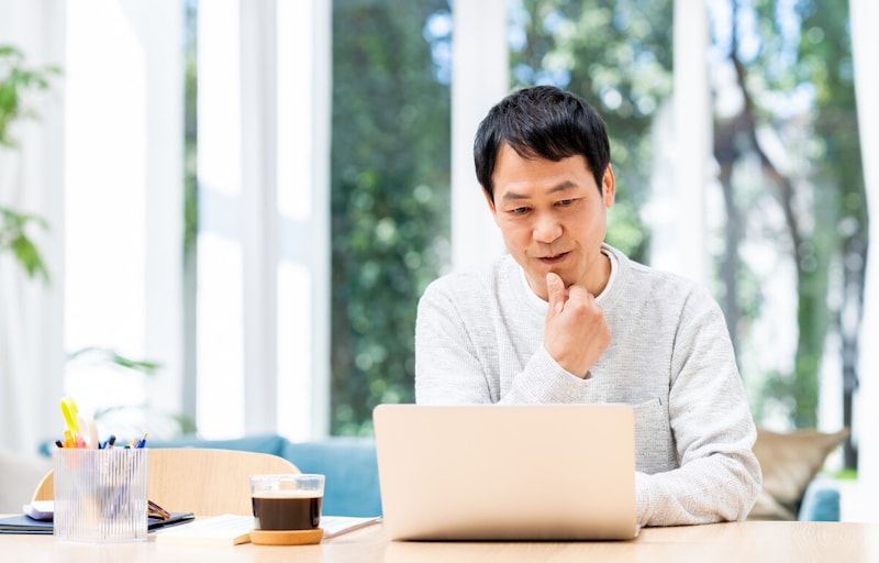 40代男性　積立投資