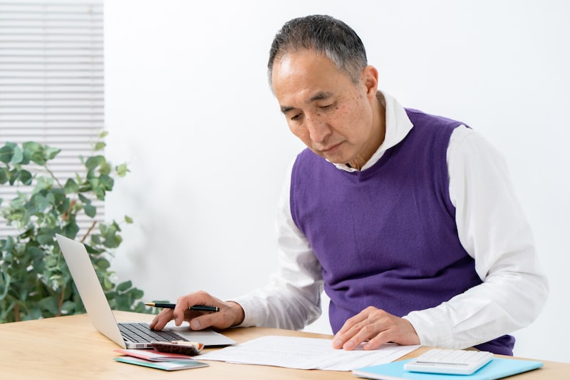 60代年金男性