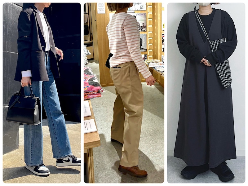 無印良品で買うべき優秀カットソーでつくる、大人の秋コーデをご紹介します