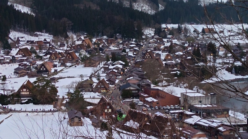 【岐阜】白川郷・合掌造りの街並み