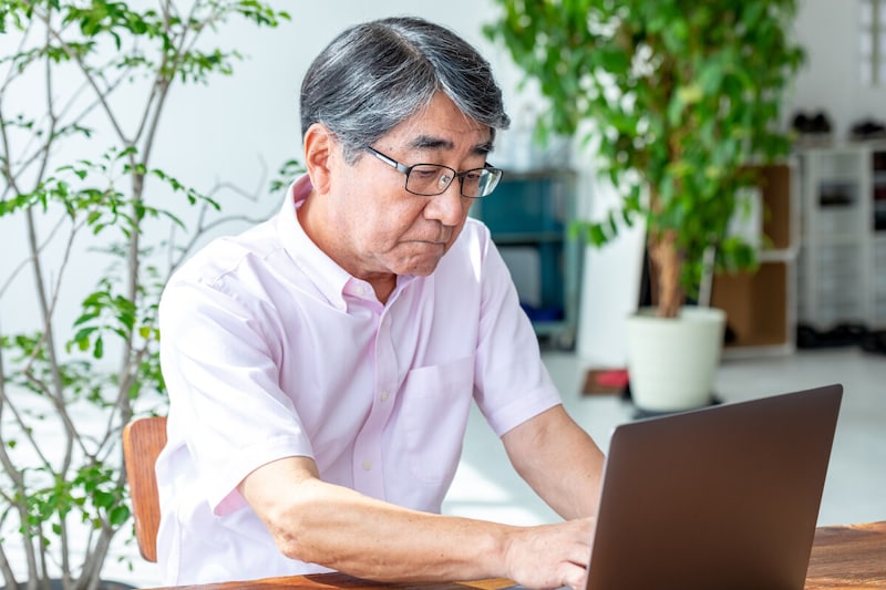 60代年金男性