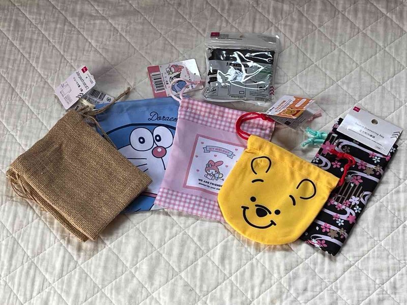 ダイソーの「巾着」はお子さんと一緒に選ぶのもおすすめ