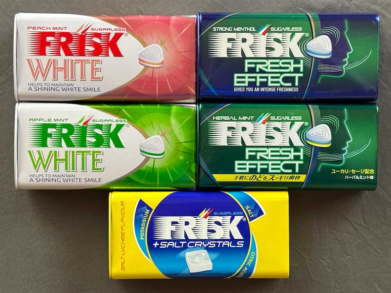 クラシエ「FRISK WHITE」「FRISK FRESH EFFECT」「FRISK+SALT CRYSTALS」