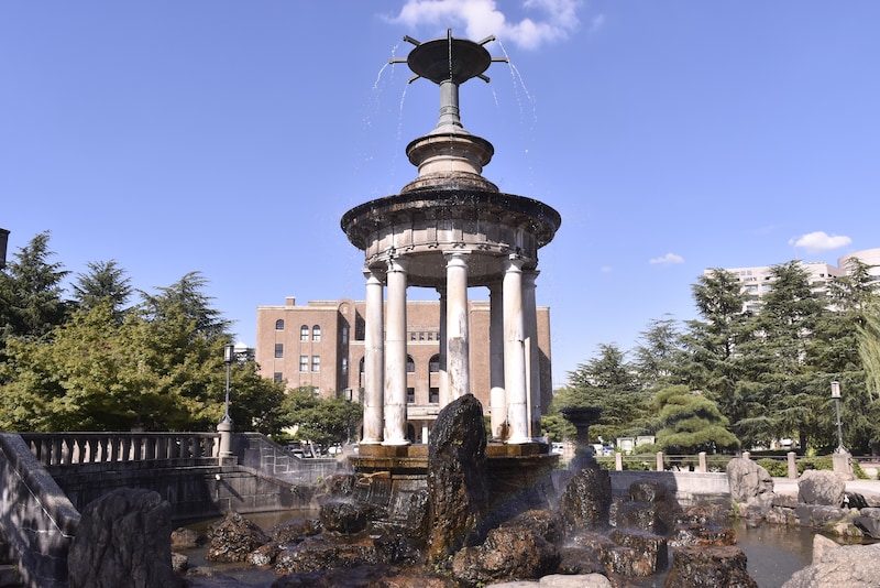 鶴舞公園,虎に翼､噴水塔､