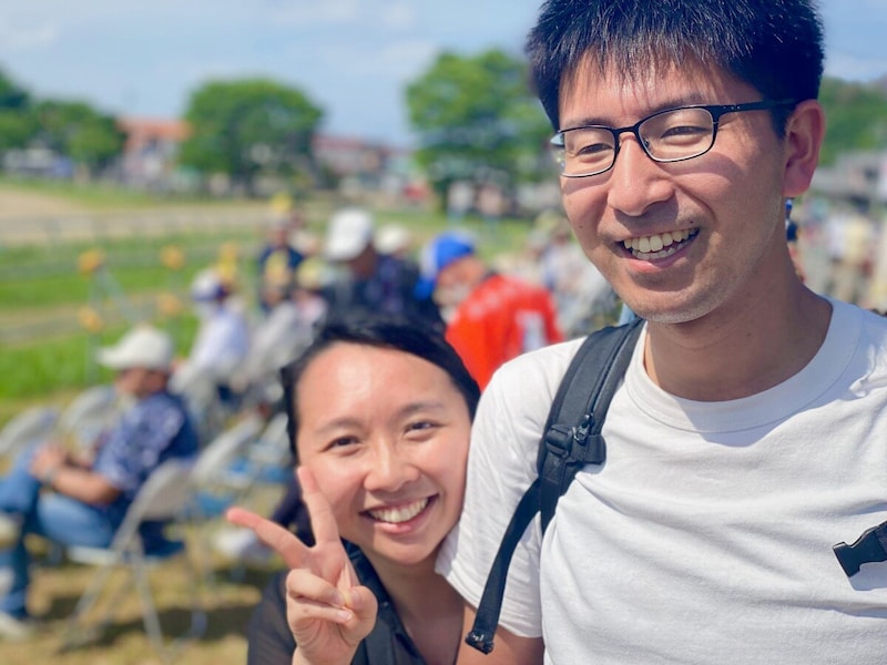 福島県の「相馬野馬追」を視察するTomodachiメンバー。