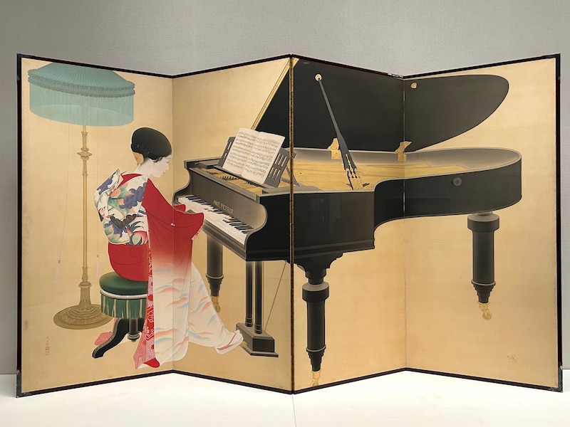 中村大三郎《ピアノ》