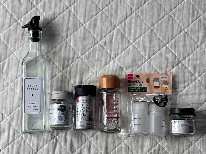 ダイソーの「調味料入れ」は保存したい中身別に使い分けできる