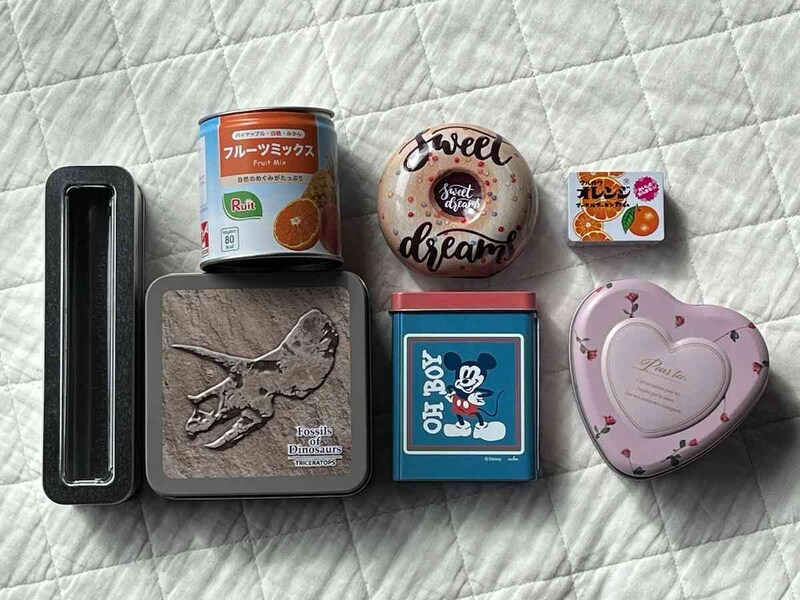 セリアの「缶」でおしゃれなラッピングができる