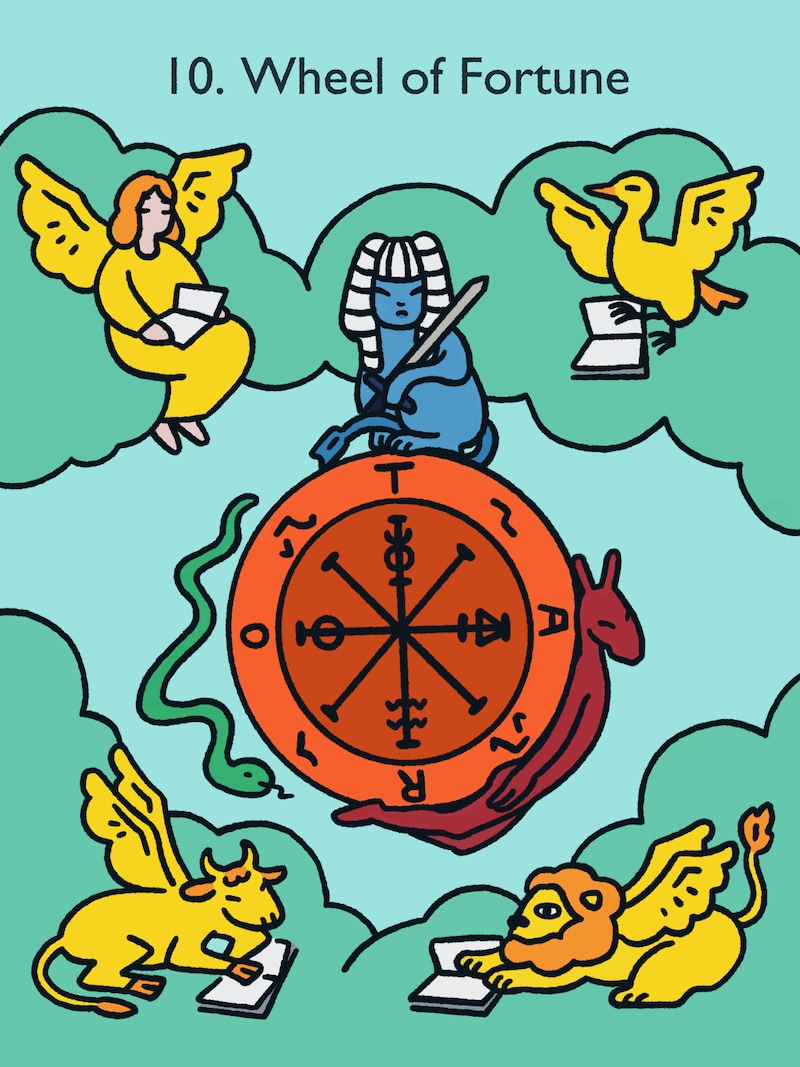 運命の輪(Wheel of Fortune)/正位置