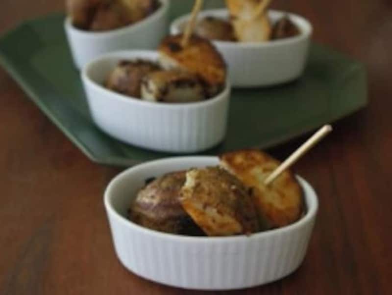 里芋のコンフィ