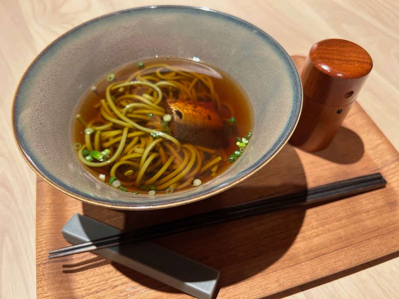 夜食のにしんそば