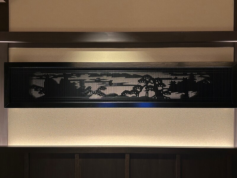 欄間を活かした装飾