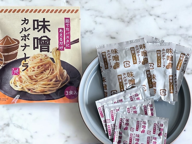 カルディ「味噌カルボナーラ」