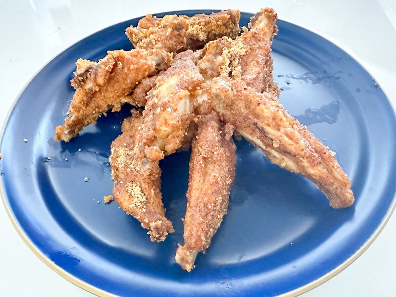 サクッとした手羽中の唐揚げが電子レンジだけで完成