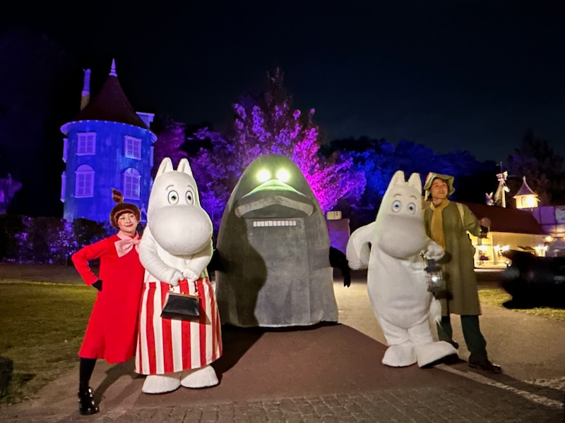 モランとムーミンキャラクター