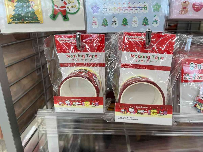 ダイソーの「マスキングテープ（サンリオキャラクターズ）」