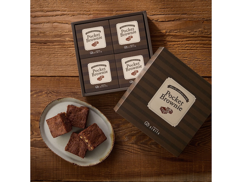 鎌倉紅谷「ポケットブラウニー」(単品 税込378円、4個入 税込1620円)