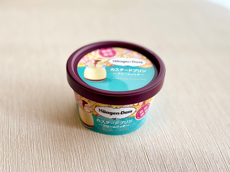 ミニカップ「カスタードプリン~クリームリッチ~」351円(税込)