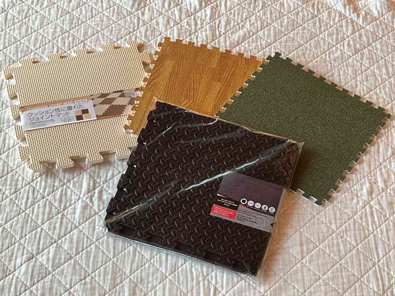 セリアの「ジョイントマット」は選べる種類がおすすめ