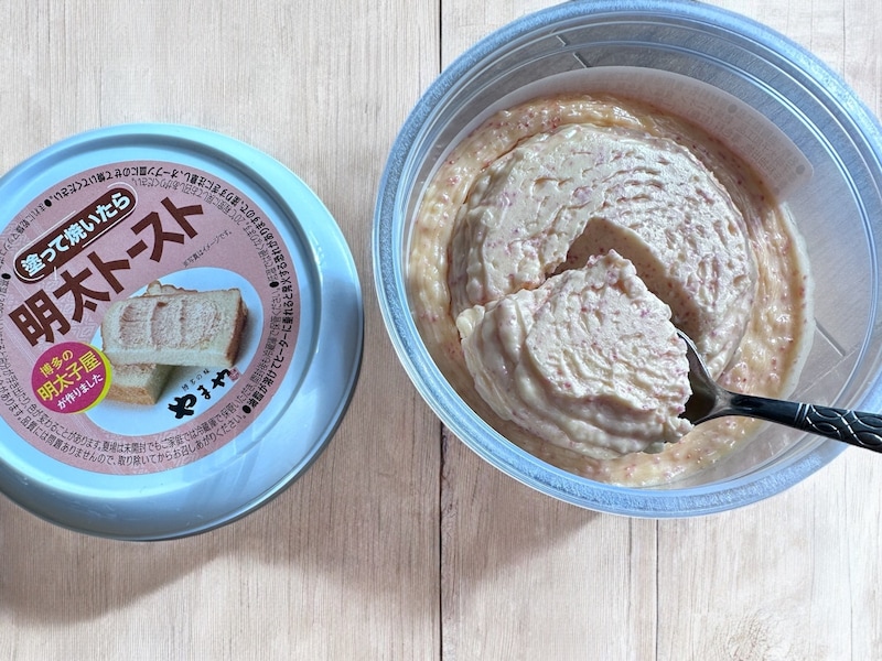 カルディ「塗って焼いたら明太トースト」