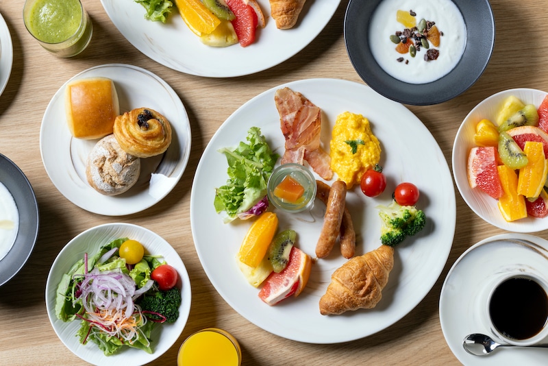 ノボテル奈良の朝食ブッフェ