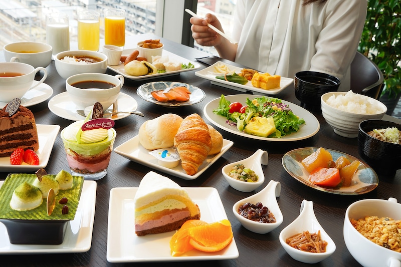 シャトレーゼホテル 長野の朝食ブッフェ