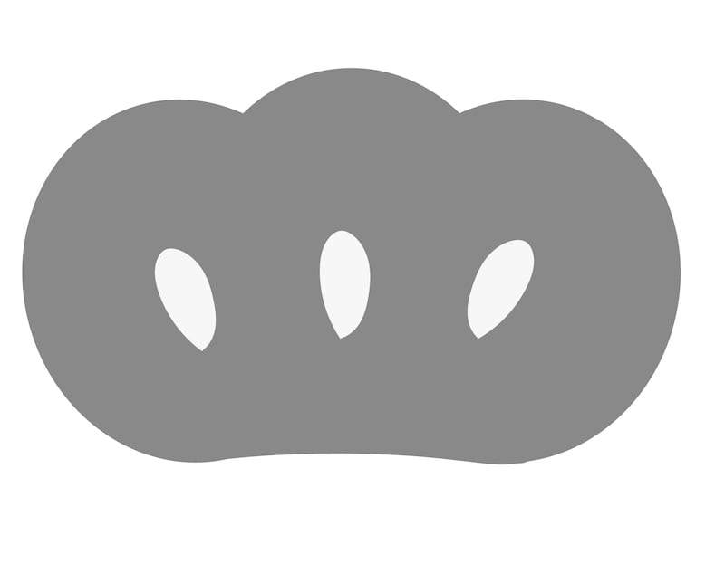 松のイラスト（モノクロ）