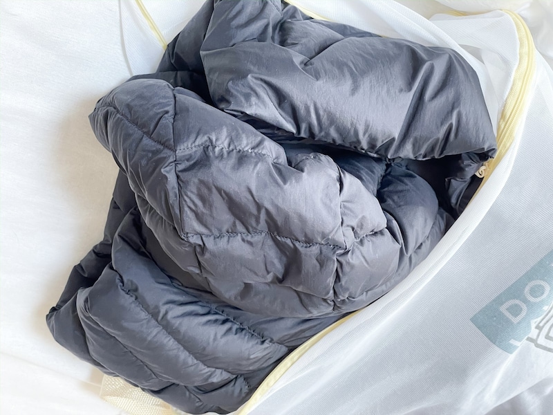 ダウンジャケットを洗濯機で洗う