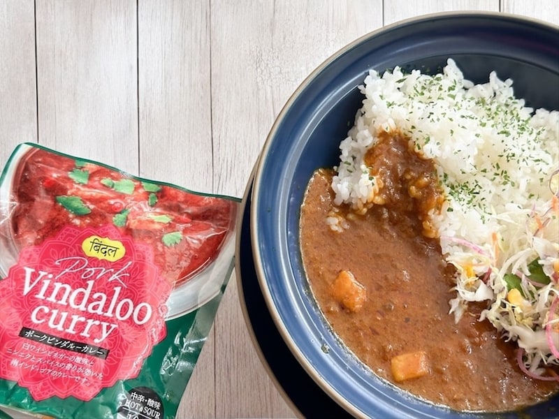 ポークビンダルーカレー