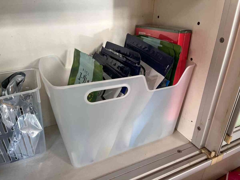 セリアの「やわらか野菜ストッカー」