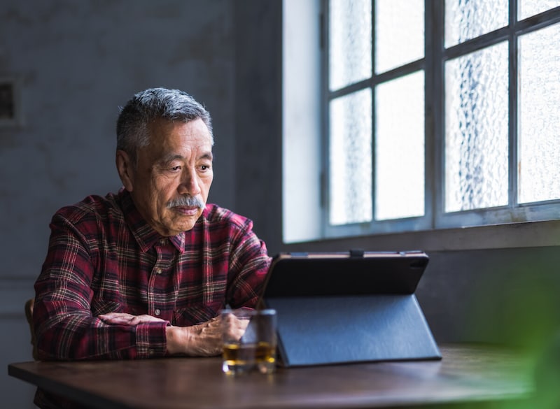 70代男性投資家