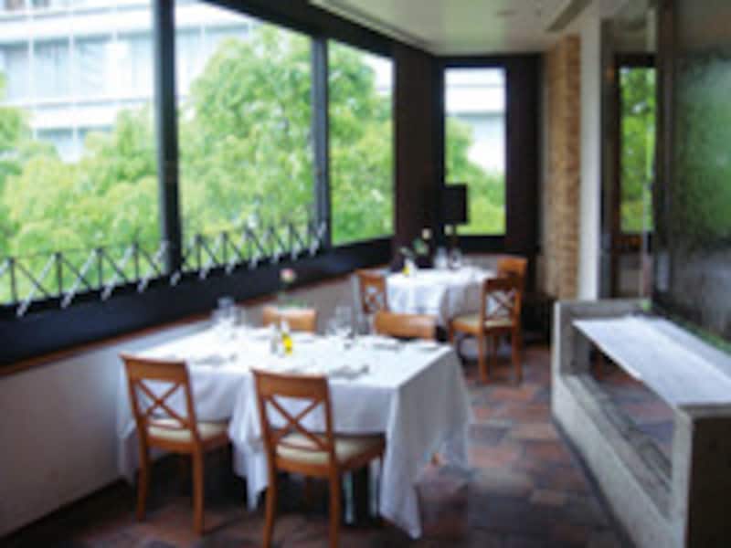 イル・ムリーノのテラス席