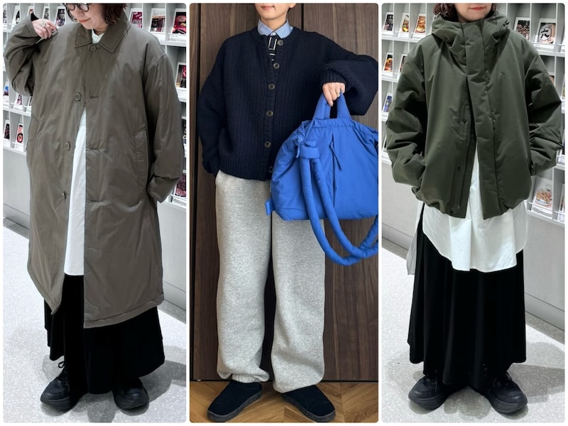 大人の女性におすすめ！  無印良品のメンズアイテムで冬コーデ
