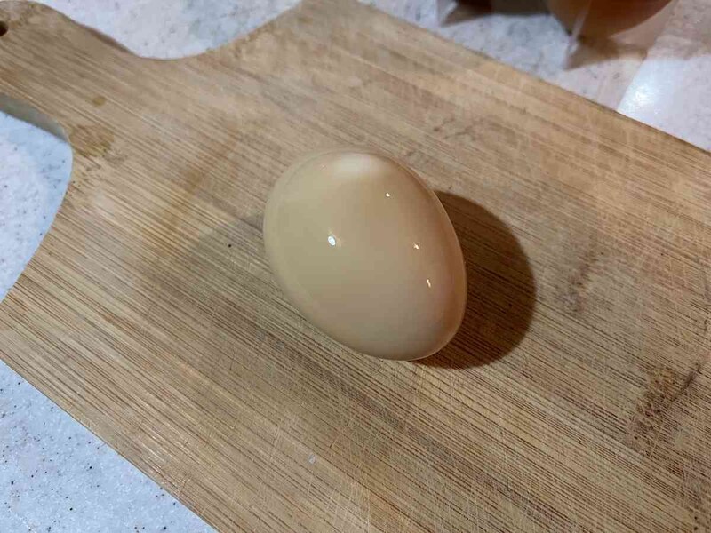 冷蔵庫で2時間ほど経過